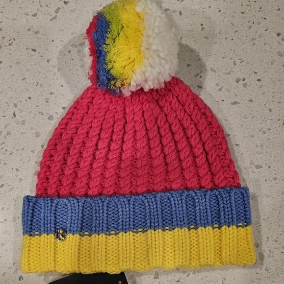 New Kate Spade New York Knit Beanie with Pom Pom - Picture 7 of 8